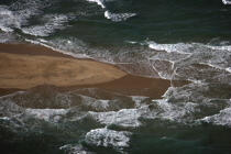 Paysage littoral du Cap Ferret. © Philip Plisson / Plisson La Trinité / AA10414 - Nos reportages photos - Vague
