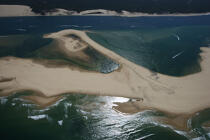 The Arguin Sand Bank. © Philip Plisson / Plisson La Trinité / AA10421 - Photo Galleries - Gironde