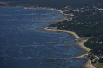 Coastal landscape of Basin of Arcachon. © Philip Plisson / Plisson La Trinité / AA10431 - Photo Galleries - Aquitaine