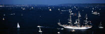 Gathering of Brest 1996. © Philip Plisson / Plisson La Trinité / AA10453 - Photo Galleries - Three-masted square-rigged ship