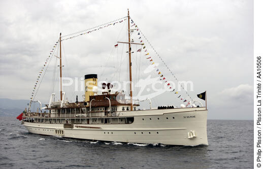 SS Delphine - Classic Week 2005. - © Philip Plisson / Plisson La Trinité / AA10506 - Nos reportages photos - Motonautisme