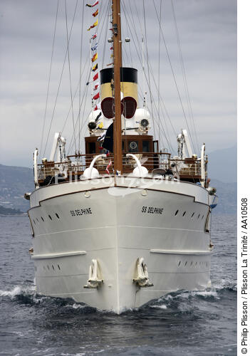 SS Delphine - Classic Week 2005. - © Philip Plisson / Plisson La Trinité / AA10508 - Photo Galleries - Monaco Classic Week 2011