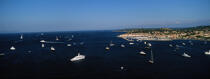 Saint-Tropez et sa baie. © Philip Plisson / Plisson La Trinité / AA10528 - Nos reportages photos - Motor-yacht