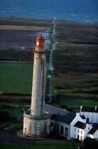 Le phare de Goulphar sur Belle-Ile. © Philip Plisson / Plisson La Trinité / AA10564 - Nos reportages photos - Phare [56]