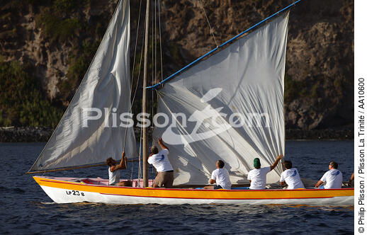 Whaling boat in Azores. - © Philip Plisson / Plisson La Trinité / AA10600 - Photo Galleries - Whaling boat
