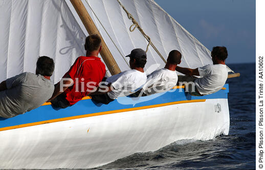 Whaling boat in Azores. - © Philip Plisson / Plisson La Trinité / AA10602 - Photo Galleries - Whaling boat