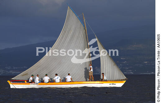 Balenière aux Açores. - © Philip Plisson / Plisson La Trinité / AA10605 - Nos reportages photos - Baleinière