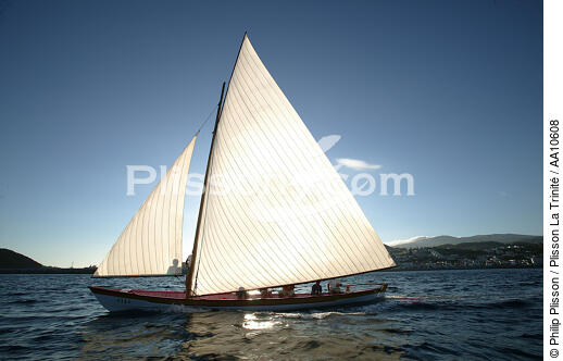 Whaling boat in Azores. - © Philip Plisson / Plisson La Trinité / AA10608 - Photo Galleries - Whaling boat