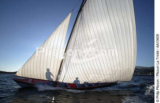 Whaling boat in Azores. - © Philip Plisson / Plisson La Trinité / AA10609 - Photo Galleries - Whaling boat