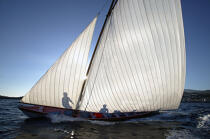 Whaling boat in Azores. © Philip Plisson / Plisson La Trinité / AA10609 - Photo Galleries - Whaling boat