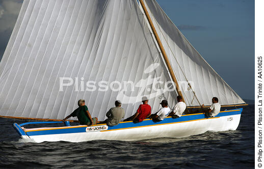 Whaling boat in the Azores. - © Philip Plisson / Plisson La Trinité / AA10625 - Photo Galleries - Whaling boat