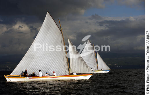 Whaling boat in the Azores. - © Philip Plisson / Plisson La Trinité / AA10627 - Photo Galleries - Whaling boat