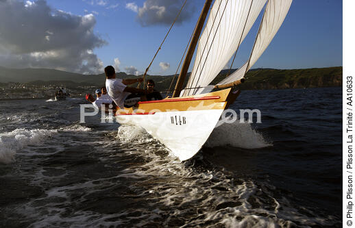 Whaling boat in the Azores. - © Philip Plisson / Plisson La Trinité / AA10633 - Photo Galleries - Whaling boat