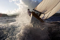 Whaling boat in the Azores. © Philip Plisson / Plisson La Trinité / AA10634 - Photo Galleries - Whaling boat