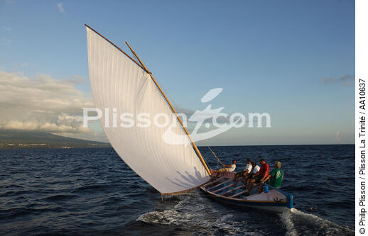 Whaling boat in the Azores. - © Philip Plisson / Plisson La Trinité / AA10637 - Photo Galleries - Whaling boat
