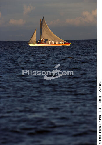 Whaling boat in the Azores. - © Philip Plisson / Plisson La Trinité / AA10639 - Photo Galleries - Azores [The]