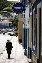 Le Café Sport "Chez Peter" à Horta. © Philip Plisson / Plisson La Trinité / AA10644 - Nos reportages photos - Açores [les]