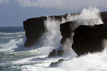 Wild coast of Pico island in the Azores. © Philip Plisson / Plisson La Trinité / AA10666 - Photo Galleries - Island [Por]