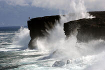 Côte de l' île Pico aux Açores. © Philip Plisson / Plisson La Trinité / AA10668 - Nos reportages photos - Ile [Por]