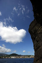 Falaise aux Açores. © Philip Plisson / Plisson La Trinité / AA10704 - Nos reportages photos - Faial