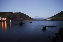 Nuit sur l' île Faial aux Açores. © Philip Plisson / Plisson La Trinité / AA10712 - Nos reportages photos - Açores [les]