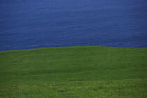 Paysage littoral de l' île Faial aux Açores. © Philip Plisson / Plisson La Trinité / AA10727 - Nos reportages photos - Ile [Por]