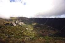 Faial, île volcanique aux Açores. © Philip Plisson / Plisson La Trinité / AA10750 - Nos reportages photos - Faial
