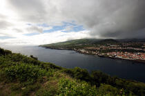 View on Horta in the Azores. © Philip Plisson / Pêcheur d’Images / AA10766 - Photo Galleries - Azores [The]