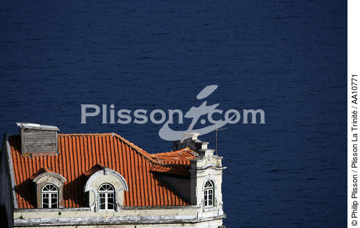 Horta in the Azores. - © Philip Plisson / Plisson La Trinité / AA10771 - Photo Galleries - Roof