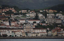 Fin de journée sur Horta aux Açores. © Philip Plisson / Plisson La Trinité / AA10779 - Nos reportages photos - Faial