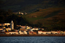 Fin de journée sur Horta aux Açores. © Philip Plisson / Plisson La Trinité / AA10780 - Nos reportages photos - Faial