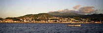 Vue sur la ville d' Horta aux Açores. © Philip Plisson / Pêcheur d’Images / AA10795 - Nos reportages photos - Ile [Por]