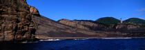 Falaise de l'île Faial aux Açores. © Philip Plisson / Pêcheur d’Images / AA10809 - Nos reportages photos - Ile [Por]
