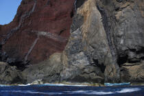 La pointe Dos Capelinhos sur Faial aux Açores. © Philip Plisson / Pêcheur d’Images / AA10890 - Nos reportages photos - Ile [Por]