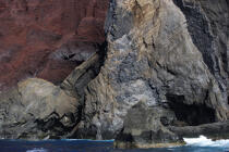 Dos Capelinhos point on Faial in the Azores. © Philip Plisson / Plisson La Trinité / AA10893 - Photo Galleries - Dos Capelinhos Point