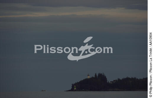 Le phare Owls Head Light dans le Maine. - © Philip Plisson / Plisson La Trinité / AA10904 - Nos reportages photos - Phare [Maine]