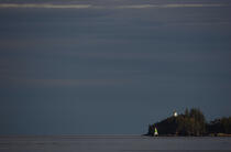 Le phare Owls Head Light dans le Maine. © Philip Plisson / Plisson La Trinité / AA10905 - Nos reportages photos - Mer calme