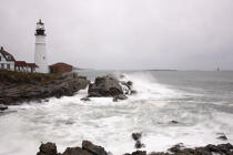 Le phare de Portland dans le Maine. © Philip Plisson / Plisson La Trinité / AA10906 - Nos reportages photos - Phare [Maine]