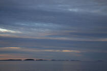 Crépuscule sur Rockland dans l'Etat du maine. © Philip Plisson / Plisson La Trinité / AA10923 - Nos reportages photos - Maine