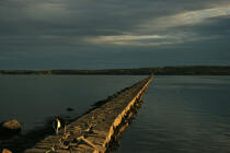 Rockland Breakwater lighth in the State of Maine. © Philip Plisson / Plisson La Trinité / AA10928 - Photo Galleries - Maine