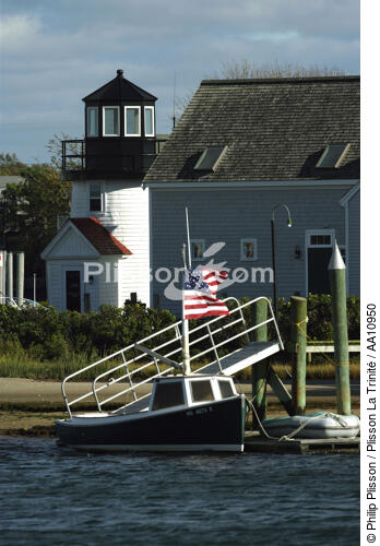Hyannis light in Massachusetts. - © Philip Plisson / Pêcheur d’Images / AA10950 - Photo Galleries - American Lighthouses