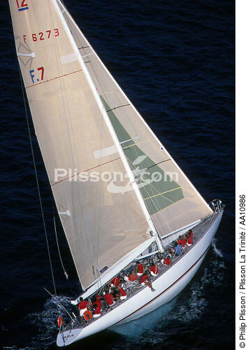 Ikra. - © Philip Plisson / Plisson La Trinité / AA10986 - Photo Galleries - Sails