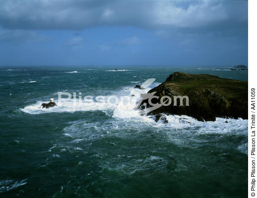 Pointe du Grouin. - © Philip Plisson / Plisson La Trinité / AA11059 - Nos reportages photos - Rocher