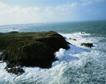 The headland of Grouin. © Philip Plisson / Plisson La Trinité / AA11060 - Photo Galleries - Wild coast