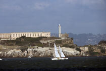 Régate en baie de San Francisco. © Philip Plisson / Plisson La Trinité / AA11136 - Nos reportages photos - Prison