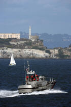 Coast guard en baie de San-Francisco. © Philip Plisson / Plisson La Trinité / AA11139 - Nos reportages photos - Phares USA