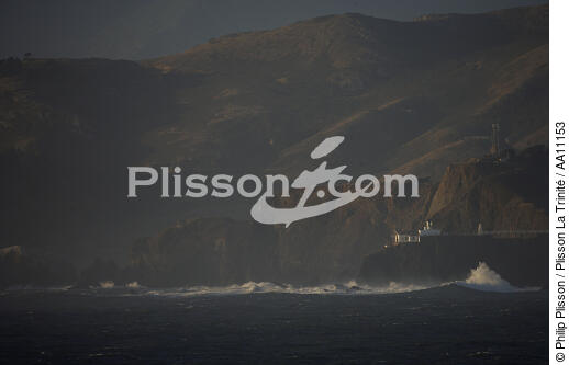 Punta Bonita in California. - © Philip Plisson / Plisson La Trinité / AA11153 - Photo Galleries - Storm at sea
