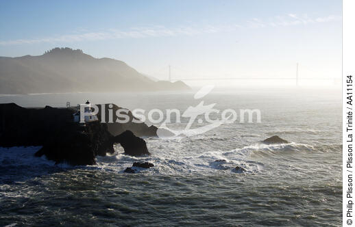 Punta Bonita in California. - © Philip Plisson / Plisson La Trinité / AA11154 - Photo Galleries - The Golden Gate