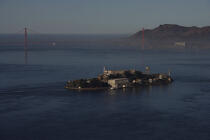 Alcatraz en baie de San Francisco. © Philip Plisson / Plisson La Trinité / AA11168 - Nos reportages photos - Pont