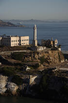 Alcatraz in the San Francisco bay. © Philip Plisson / Plisson La Trinité / AA11174 - Photo Galleries - American Lighthouses